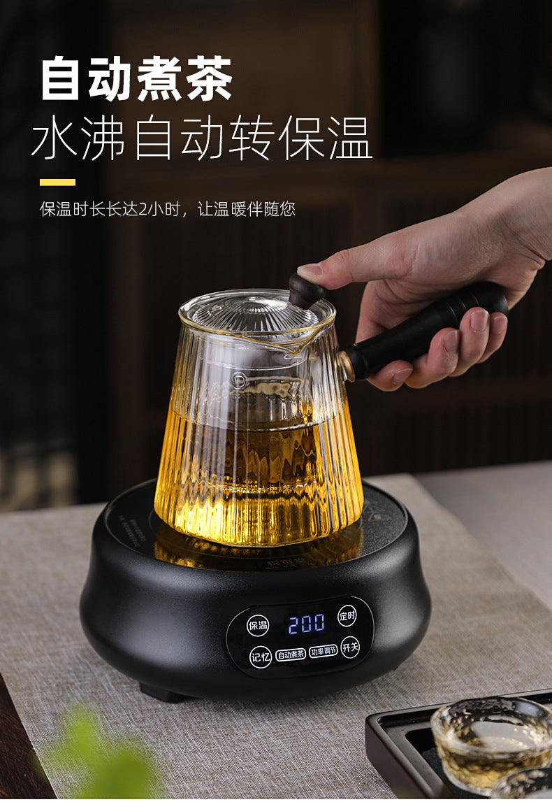 悦可堂茶具电陶瓷茶炉迷你煮茶器小型电磁炉光波炉– angao